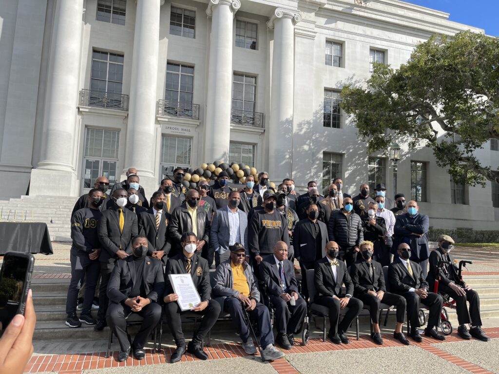 2022: Alpha Phi Alpha Fraternity, Incorporated, celebrated its centennial at UC Berkeley